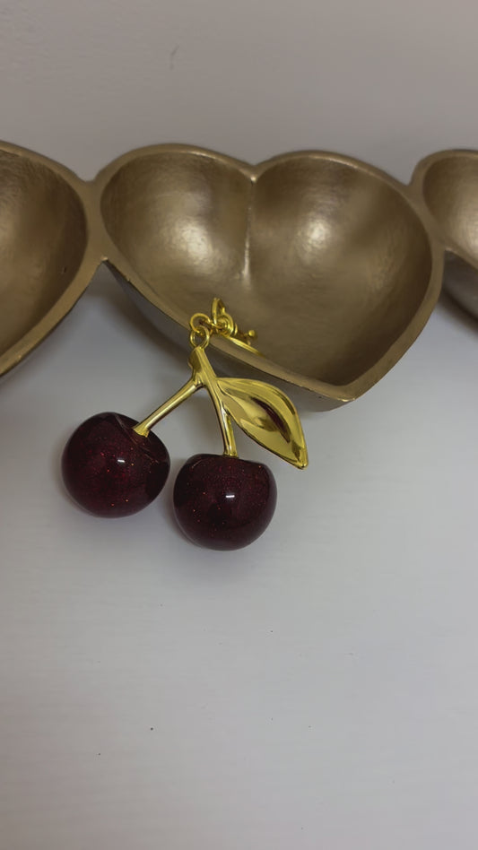 Cherry Keychain